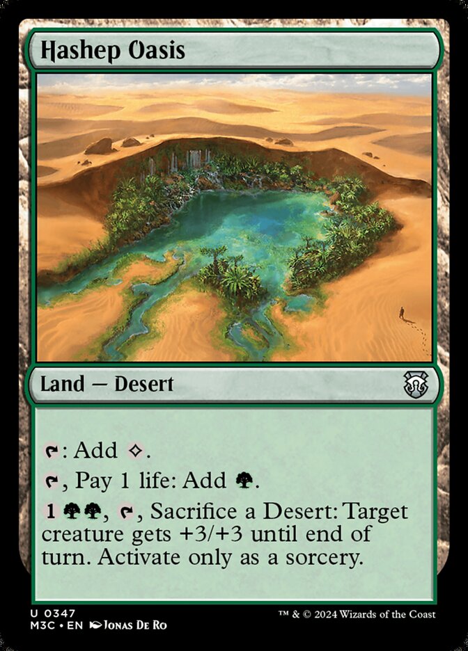 Hashep Oasis 347 (Commander: Modern Horizons 3)  | Good Games Adelaide SA