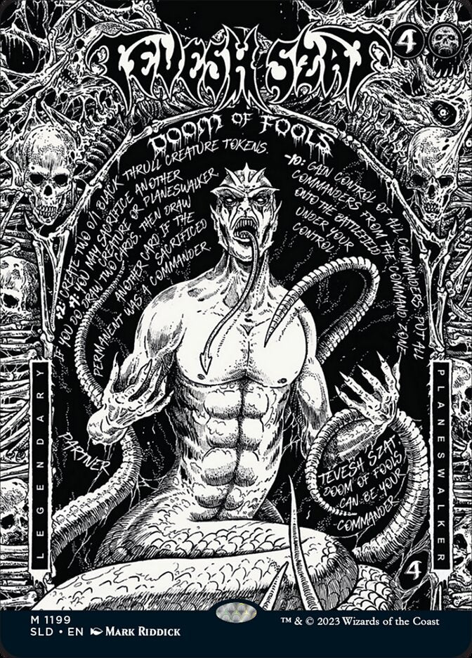 Tevesh Szat, Doom of Fools 1199 (Secret Lair Drop Series)  - Foil | Good Games Adelaide SA