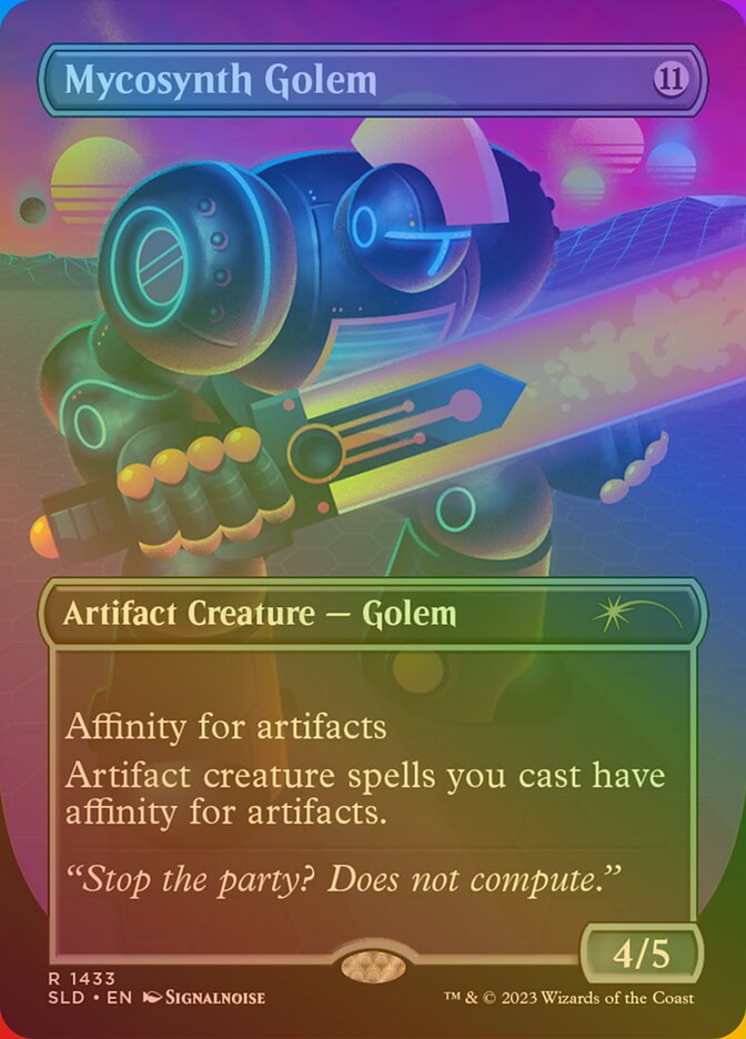 Mycosynth Golem 1433 (Secret Lair Drop Series)  - Foil | Good Games Adelaide SA