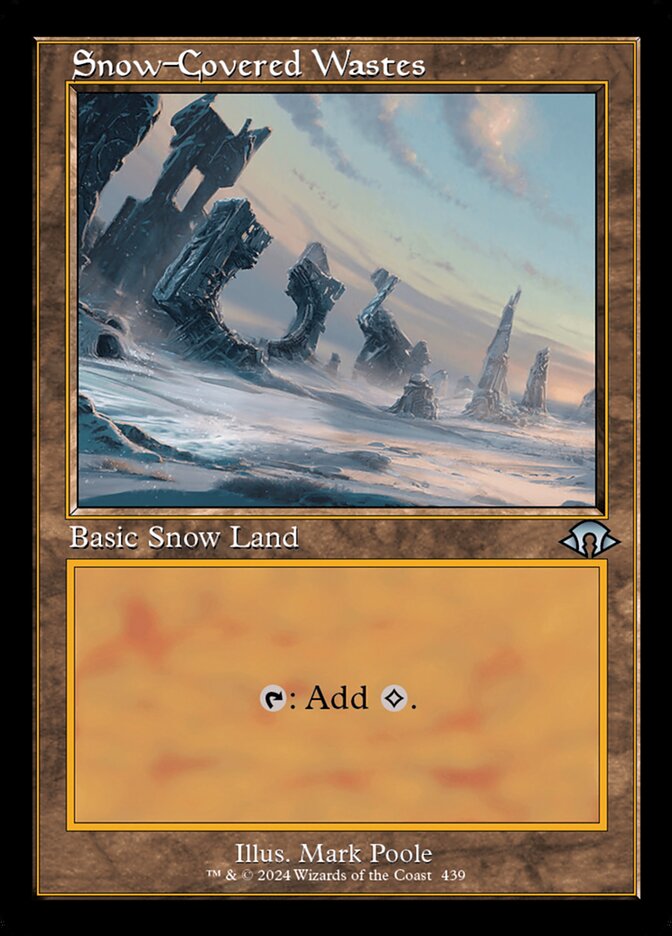 Snow-Covered Wastes 439/319 (Modern Horizons 3)  - Retro | Good Games Adelaide SA