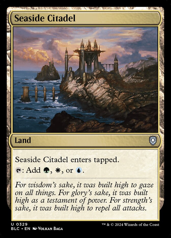 Seaside Citadel 329 (Commander: Bloomburrow)  | Good Games Adelaide SA