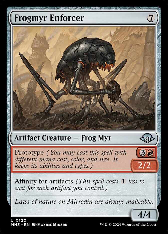 Frogmyr Enforcer 120 (Modern Horizons 3)  | Good Games Adelaide SA