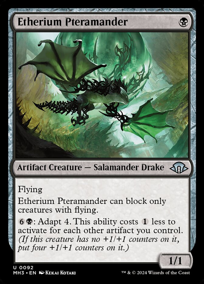 Etherium Pteramander 92 (Modern Horizons 3)  - Foil | Good Games Adelaide SA
