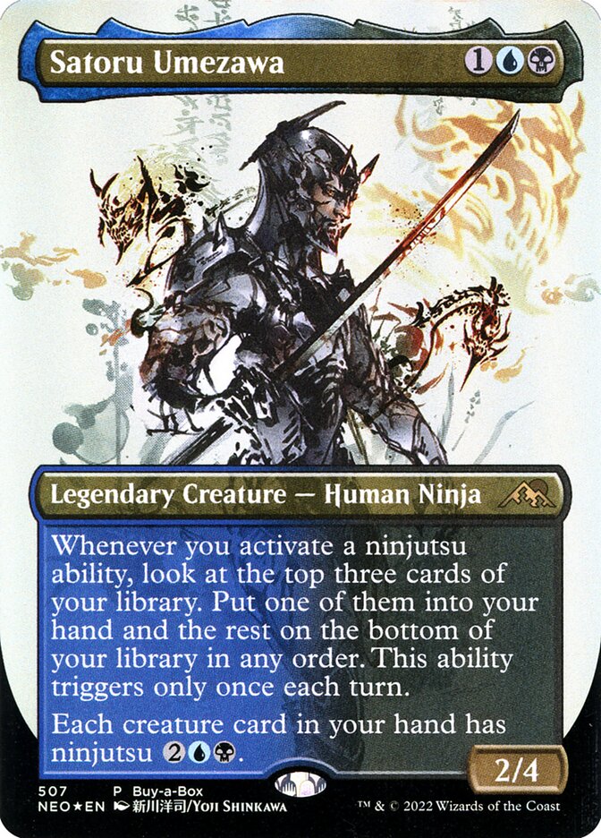 Satoru Umezawa 507 (Buy-A-Box Promos)  - Foil | Good Games Adelaide SA