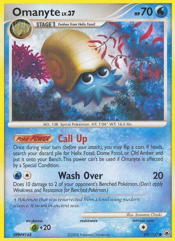 Omanyte 69/100 (Majestic Dawn)  | Good Games Adelaide SA