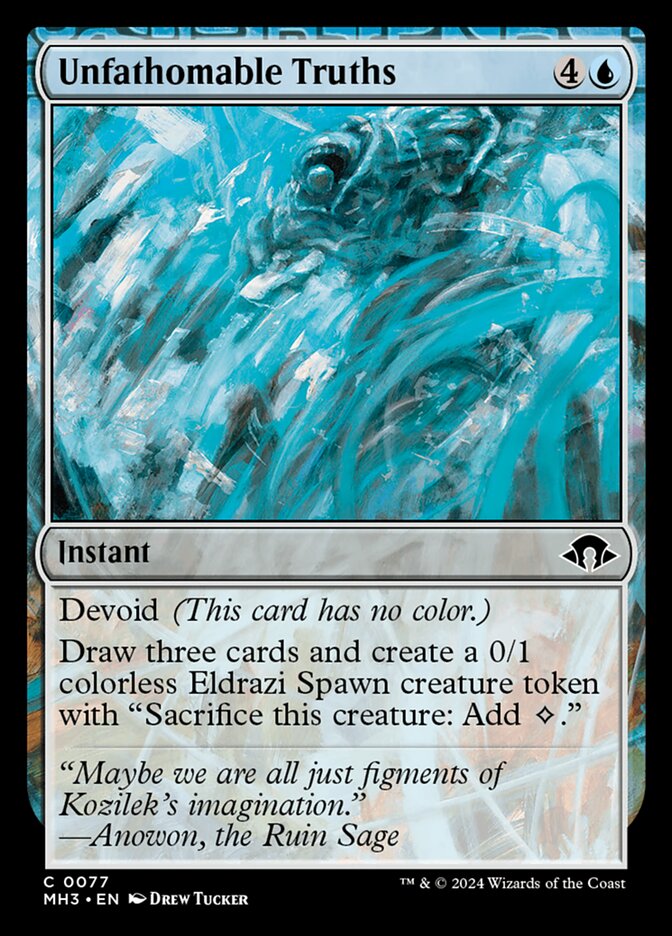 Unfathomable Truths 77 (Modern Horizons 3)  | Good Games Adelaide SA