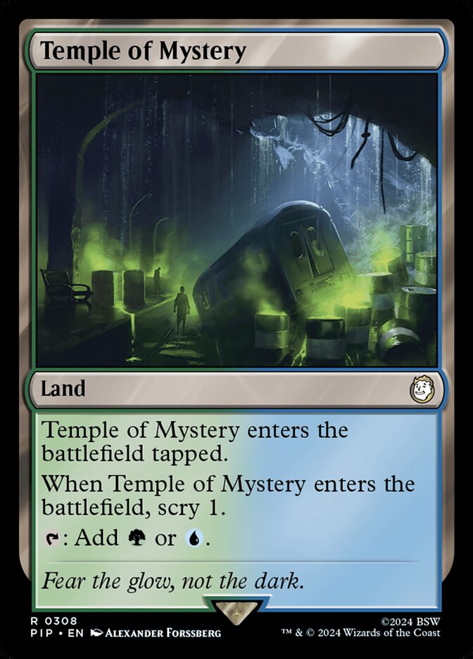 Temple of Mystery 308 (Universes Beyond: Fallout)  | Good Games Adelaide SA