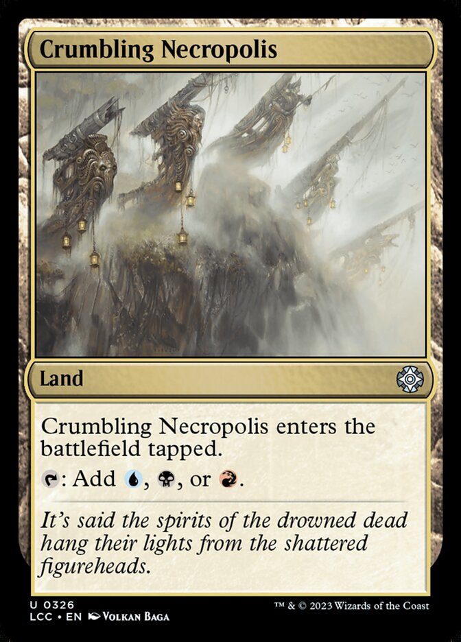 Crumbling Necropolis 326 (Commander: The Lost Caverns of Ixalan)  | Good Games Adelaide SA