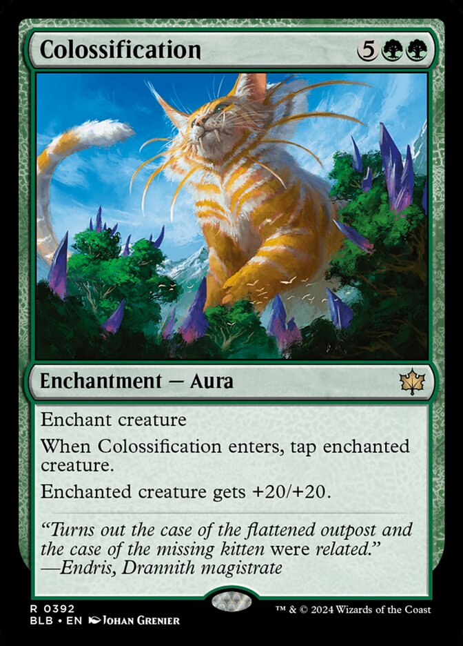 Colossification 392 (Bloomburrow)  | Good Games Adelaide SA