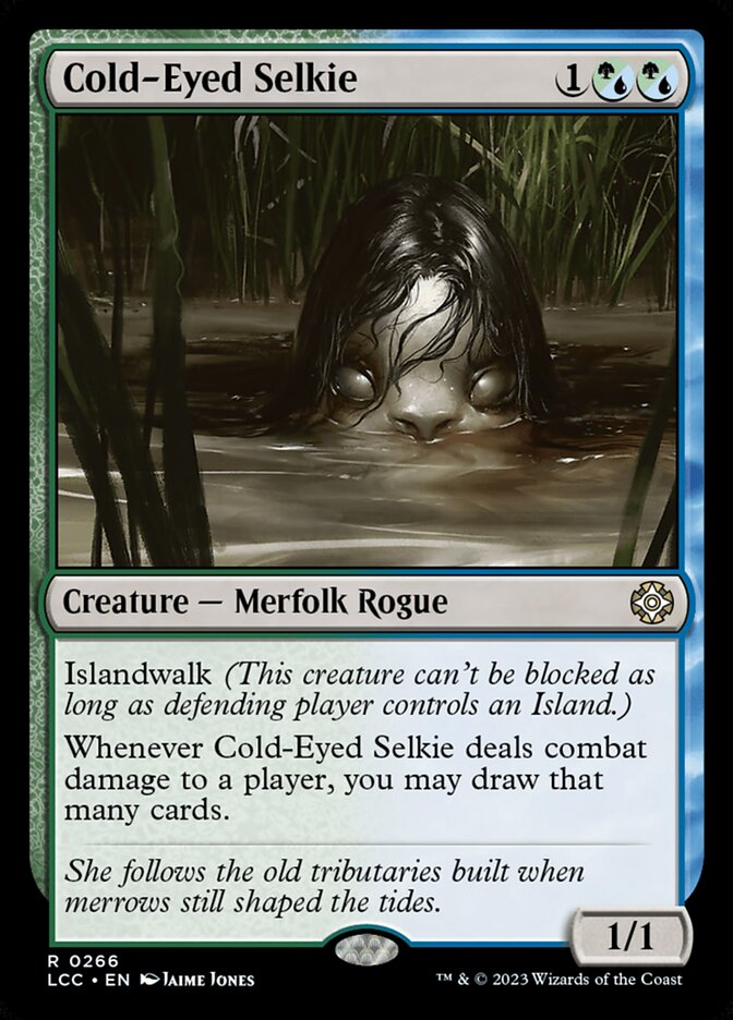 Cold-Eyed Selkie 266 (Commander: The Lost Caverns of Ixalan)  | Good Games Adelaide SA