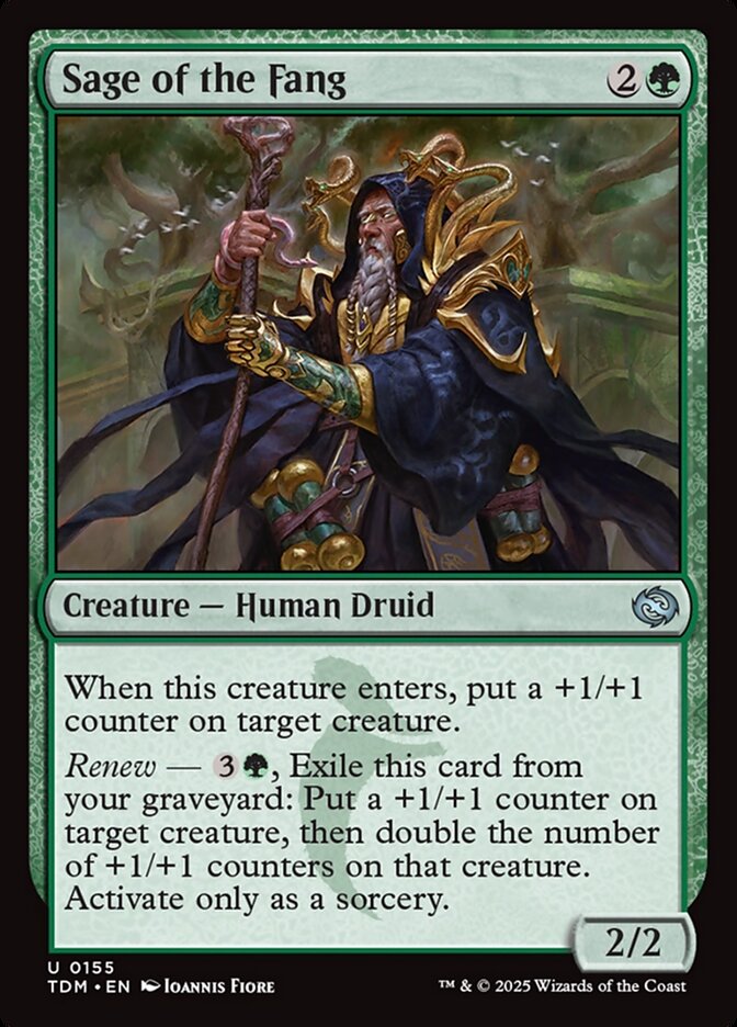 Sage of the Fang 155 (Tarkir: Dragonstorm)  | Good Games Adelaide SA
