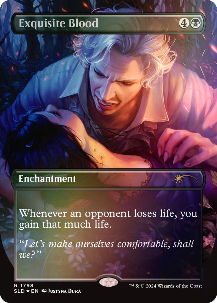 Exquisite Blood Rainbow Foil 1798 (Secret Lair Drop Series)  - Foil | Good Games Adelaide SA