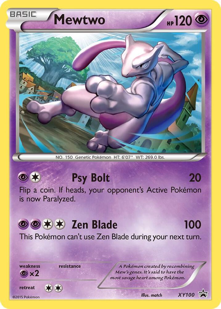 Mewtwo XY100 (XY Promos)  - Holofoil | Good Games Adelaide SA