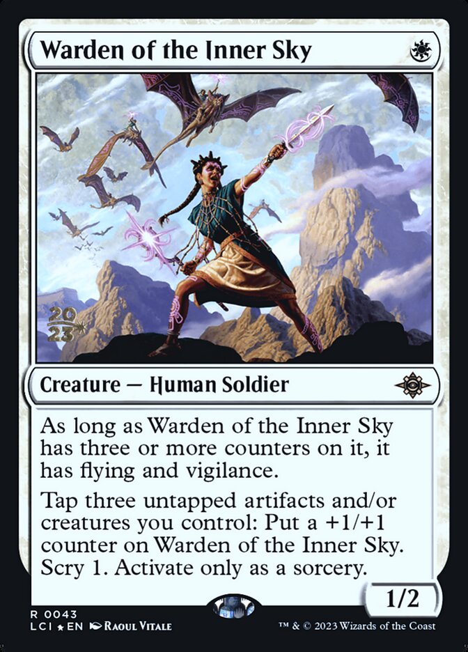 Warden of the Inner Sky 43 (Prerelease Cards)  - Foil | Good Games Adelaide SA