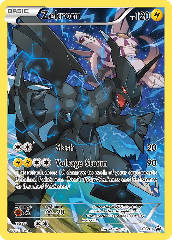 Zekrom Full Art Promo XY76 (XY Promos)  - Holofoil | Good Games Adelaide SA
