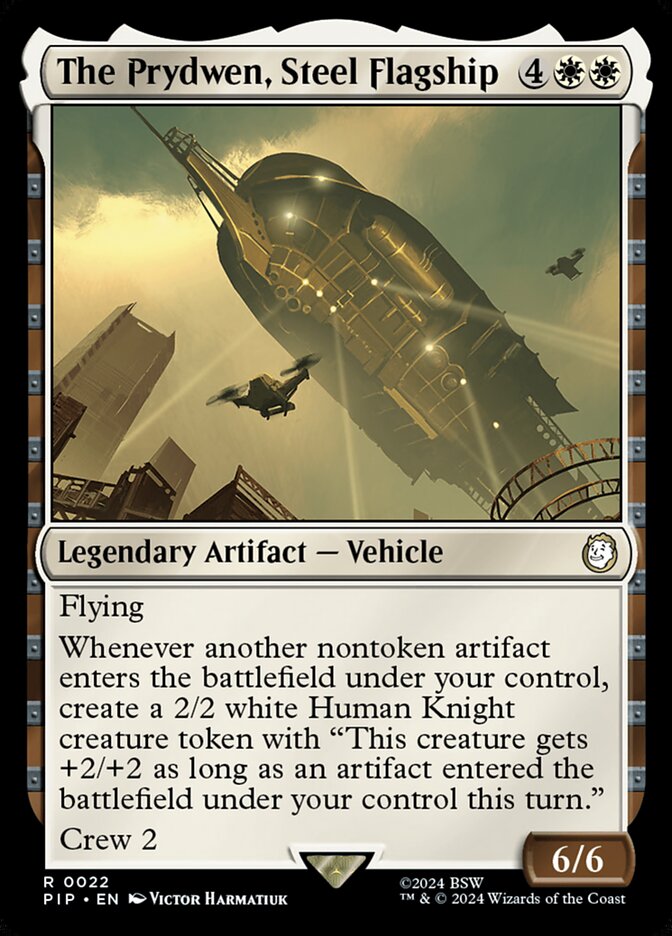The Prydwen, Steel Flagship 22 (Universes Beyond: Fallout)  - Foil | Good Games Adelaide SA