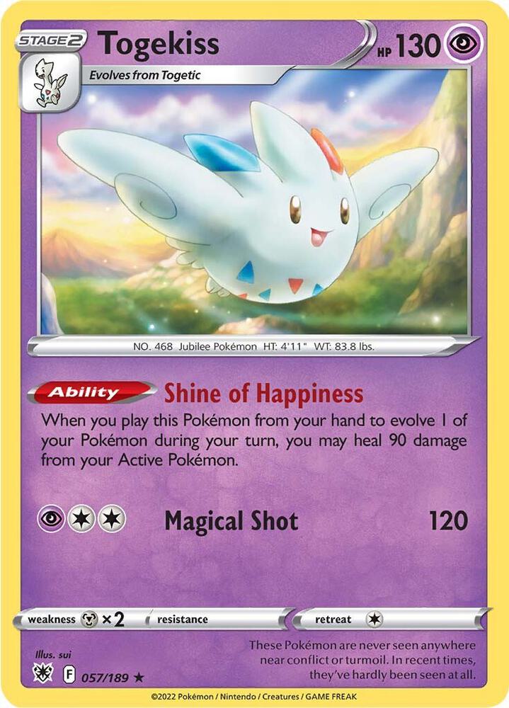 Togekiss 057/189 (SWSH10: Astral Radiance)  - Holofoil | Good Games Adelaide SA