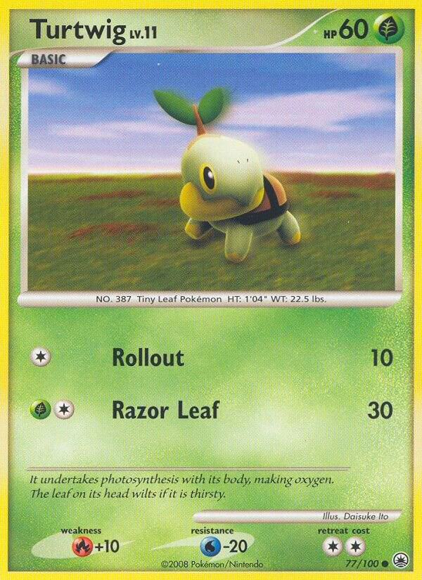 Turtwig 77/100 (Majestic Dawn)  | Good Games Adelaide SA
