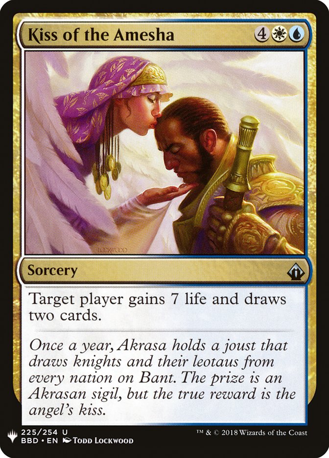 Kiss of the Amesha 225 (The List Reprints)  | Good Games Adelaide SA