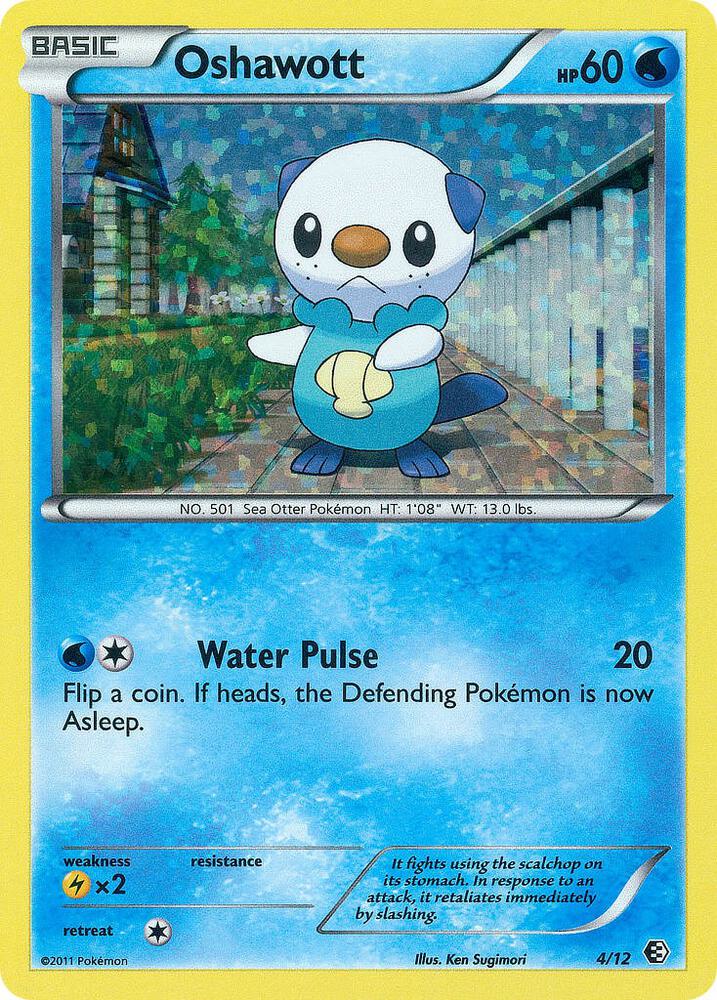 Oshawott 004/012 (McDonald's Promos 2011)  - Holofoil | Good Games Adelaide SA