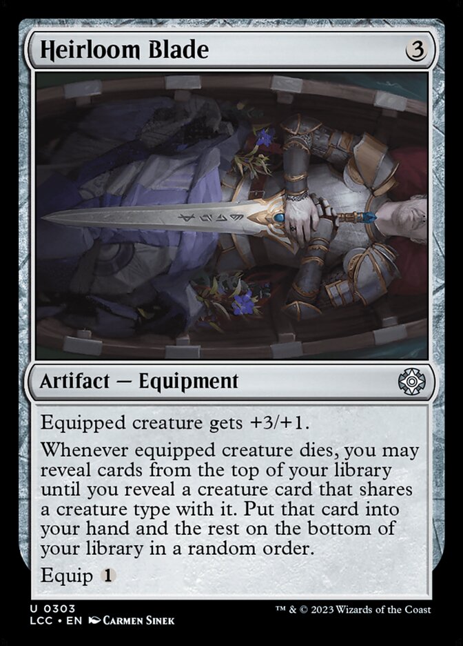 Heirloom Blade 303 (Commander: The Lost Caverns of Ixalan)  | Good Games Adelaide SA