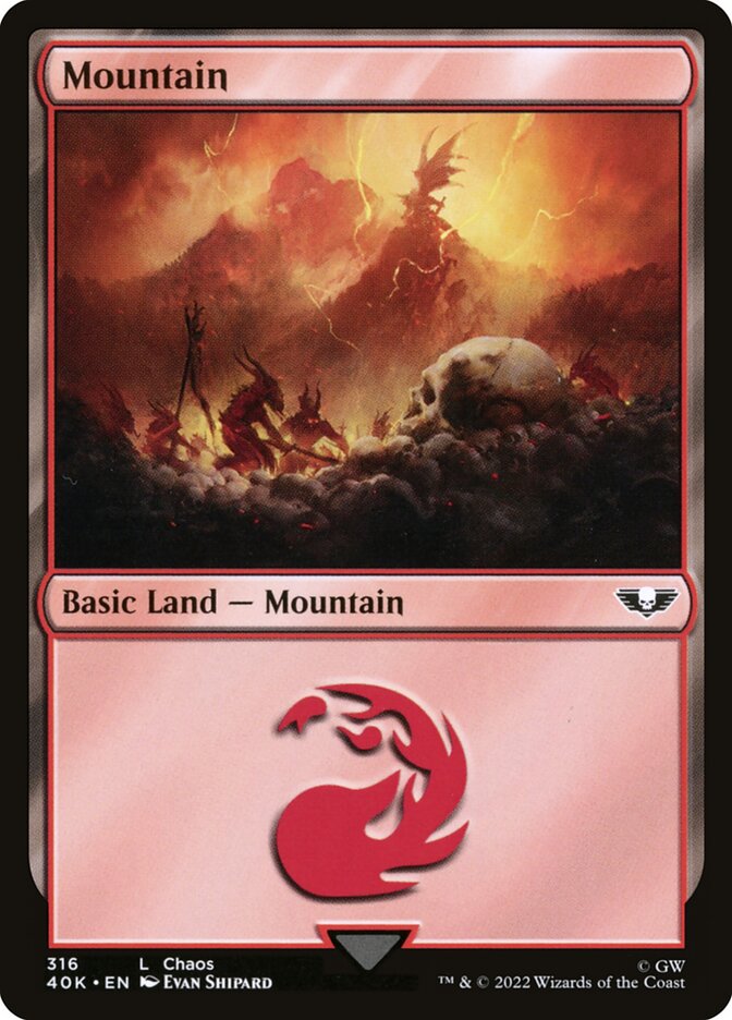 Mountain 316 (Universes Beyond: Warhammer 40,000)  | Good Games Adelaide SA