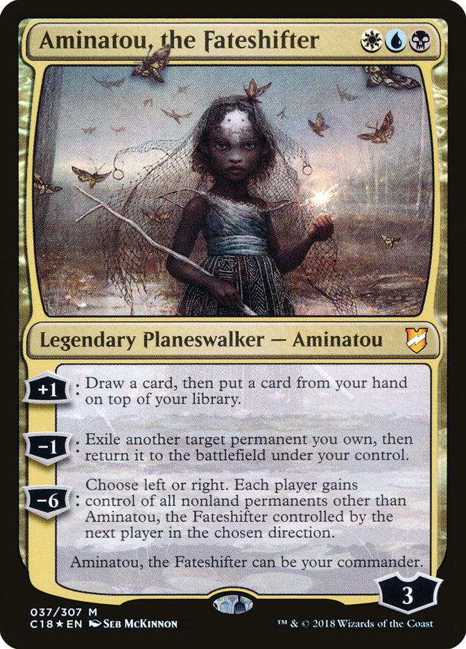 Aminatou, the Fateshifter 37 (Commander 2018)  - Foil | Good Games Adelaide SA