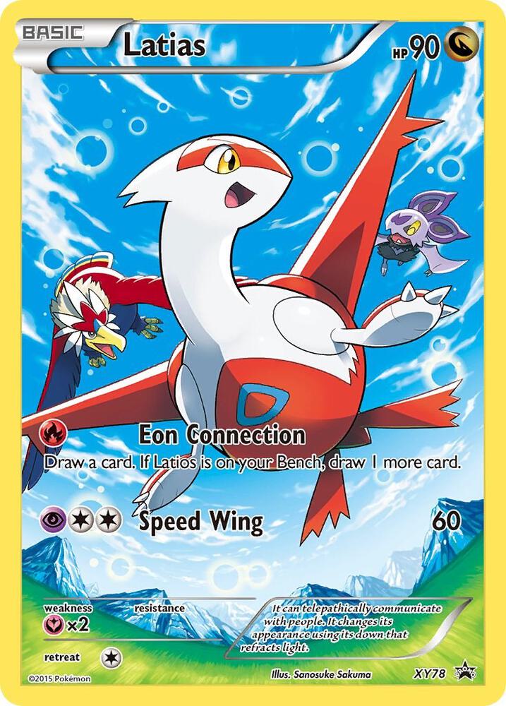 Latias Full Art Promo XY78 (XY Promos)  - Holofoil | Good Games Adelaide SA