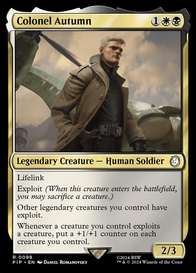 Colonel Autumn 98 (Universes Beyond: Fallout)  - Foil | Good Games Adelaide SA