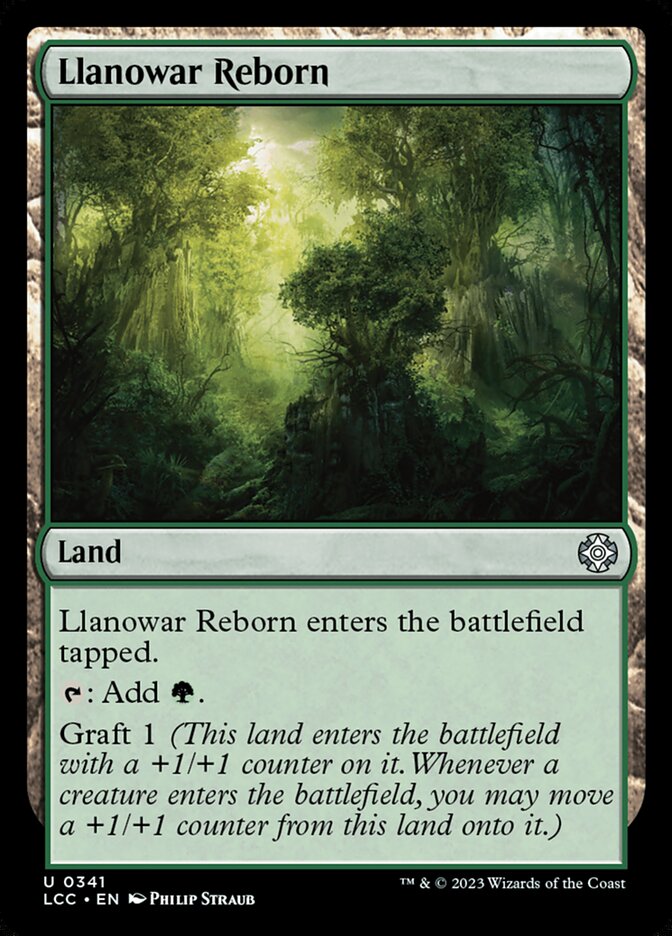 Llanowar Reborn 341 (Commander: The Lost Caverns of Ixalan)  | Good Games Adelaide SA
