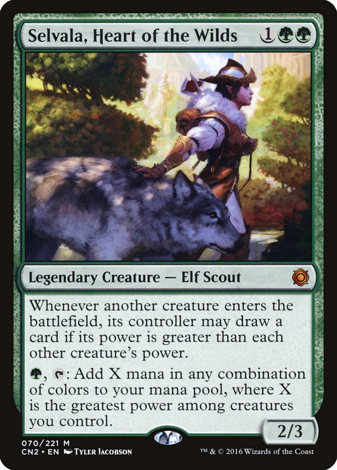 Selvala, Heart of the Wilds 70 (Conspiracy: Take the Crown)  | Good Games Adelaide SA