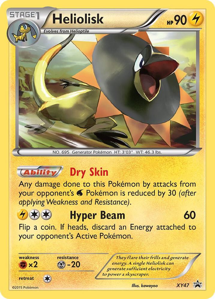 Heliolisk XY47 (XY Promos)  - Holofoil | Good Games Adelaide SA
