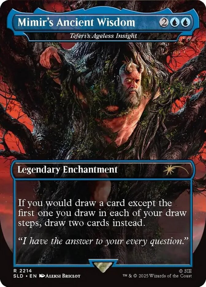 Teferi's Ageless Insight // Teferi's Ageless Insight 2214 (Secret Lair Drop Series)  - Foil | Good Games Adelaide SA