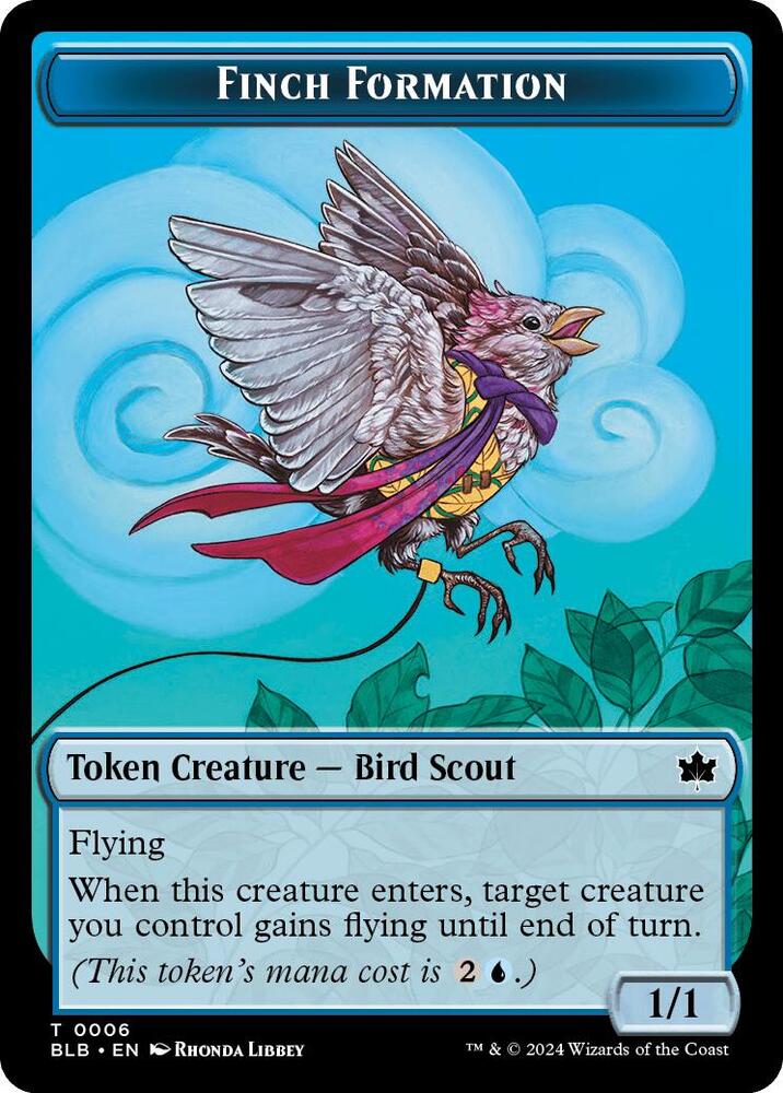 Finch Formation Token 6 (Bloomburrow)  | Good Games Adelaide SA