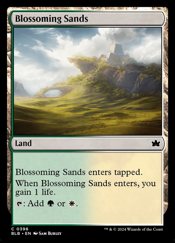 Blossoming Sands 396 (Bloomburrow)  | Good Games Adelaide SA