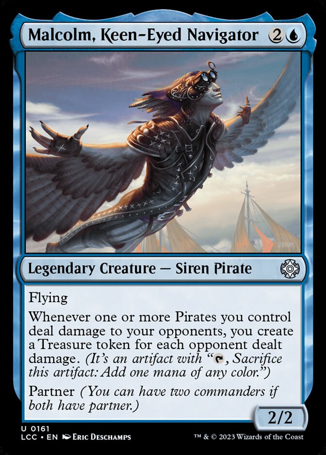 Malcolm, Keen-Eyed Navigator 161 (Commander: The Lost Caverns of Ixalan)  | Good Games Adelaide SA