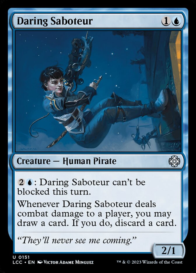 Daring Saboteur 151 (Commander: The Lost Caverns of Ixalan)  | Good Games Adelaide SA