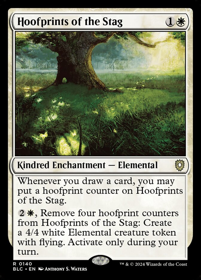 Hoofprints of the Stag 140 (Commander: Bloomburrow)  | Good Games Adelaide SA