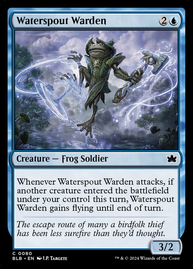 Waterspout Warden 80 (Bloomburrow)  | Good Games Adelaide SA
