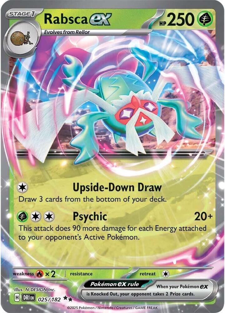 Rabsca ex 025/182 (SV10: Destined Rivals)  - Holofoil | Good Games Adelaide SA