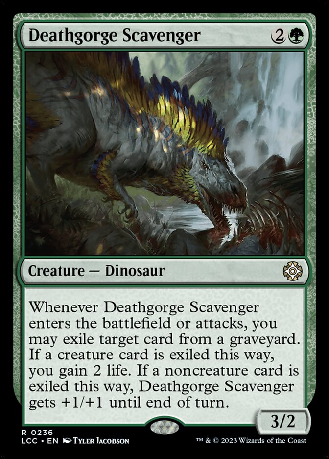 Deathgorge Scavenger 236 (Commander: The Lost Caverns of Ixalan)  | Good Games Adelaide SA