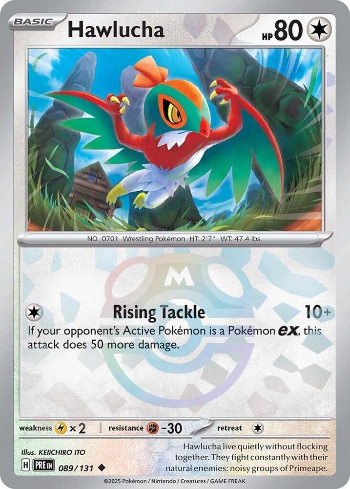 Hawlucha 089/131 (SV: Prismatic Evolutions)  - Holofoil | Good Games Adelaide SA