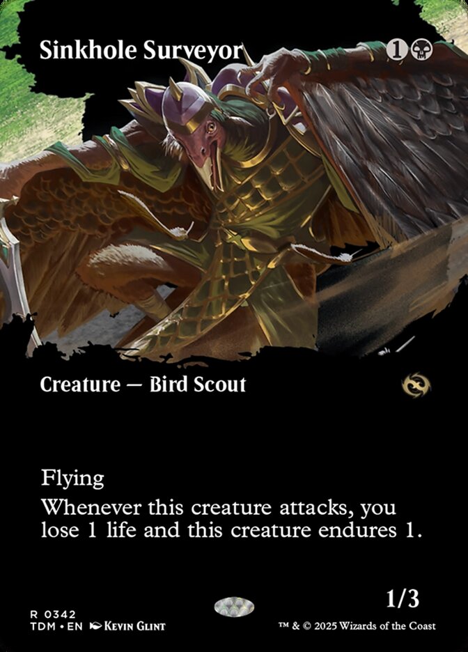 Sinkhole Surveyor 342 (Tarkir: Dragonstorm)  - Foil | Good Games Adelaide SA