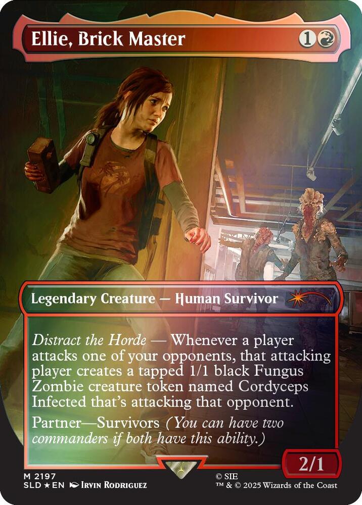 Ellie Brick Master Rainbow Foil 2197 (Secret Lair Drop Series)  - Foil | Good Games Adelaide SA