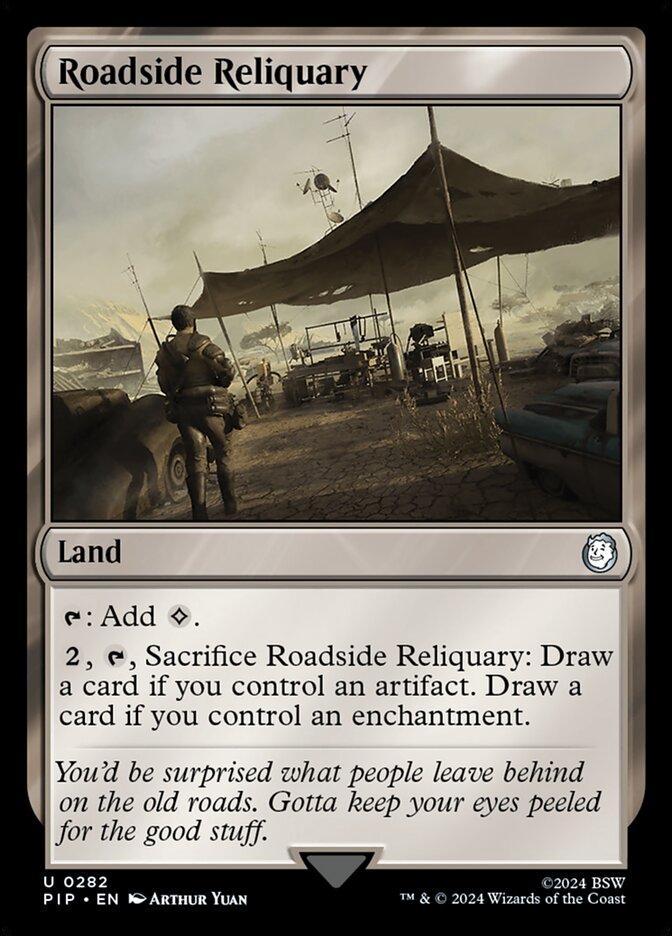 Roadside Reliquary 282 (Universes Beyond: Fallout)  | Good Games Adelaide SA