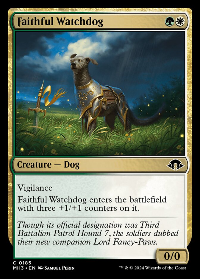 Faithful Watchdog 185 (Modern Horizons 3)  | Good Games Adelaide SA
