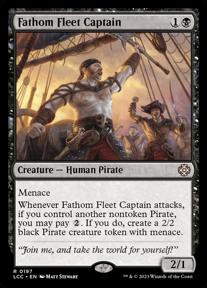 Fathom Fleet Captain 197 (Commander: The Lost Caverns of Ixalan)  | Good Games Adelaide SA