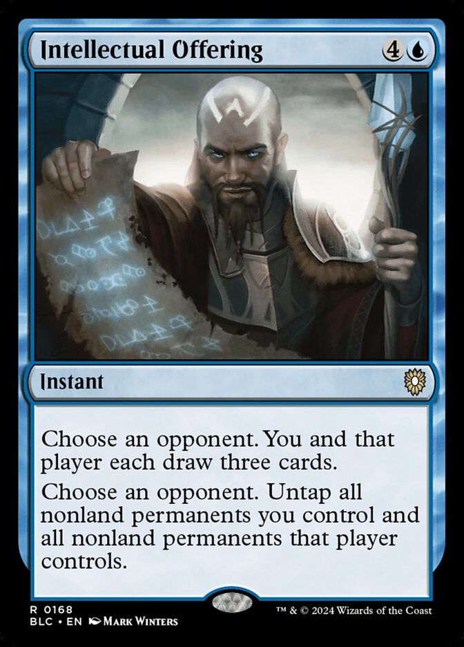Intellectual Offering 168 (Commander: Bloomburrow)  | Good Games Adelaide SA