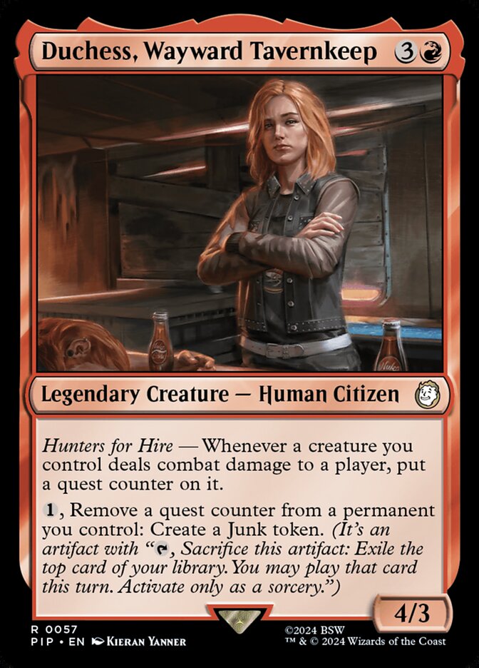 Duchess, Wayward Tavernkeep 57 (Universes Beyond: Fallout)  | Good Games Adelaide SA