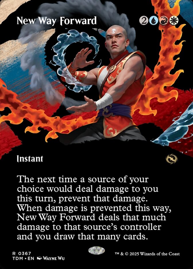 New Way Forward 367 (Tarkir: Dragonstorm)  - Foil | Good Games Adelaide SA